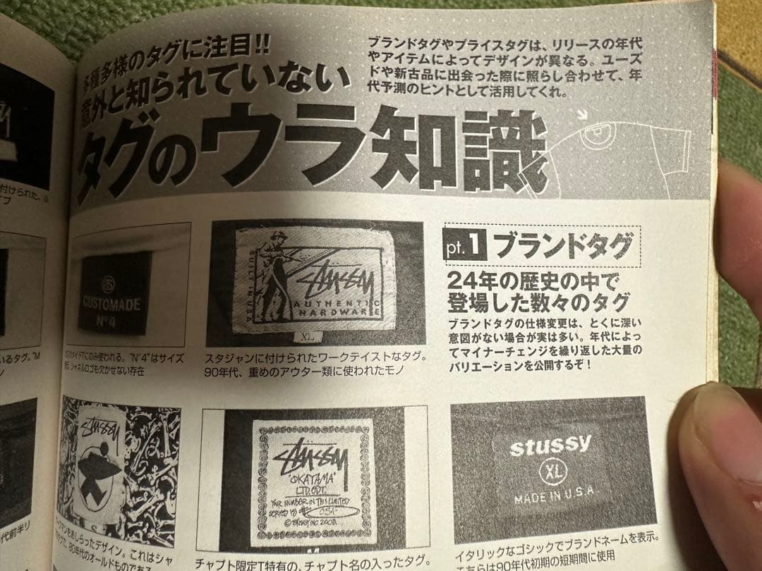 THE STUSSY BIBLE GETON 2004年10月号特別付録