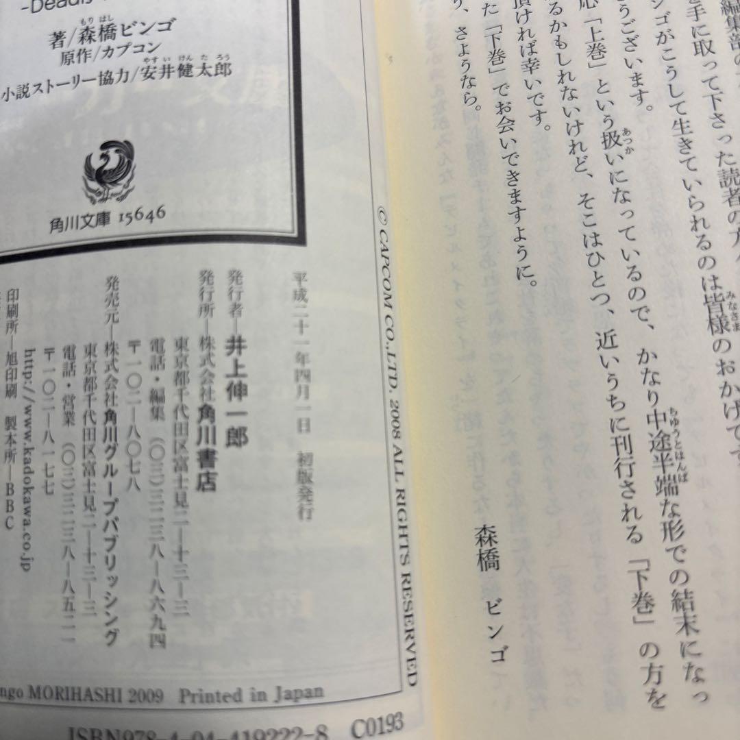 「デビルメイクライ4 -Deadly Fortune-」初版　　全2冊セット