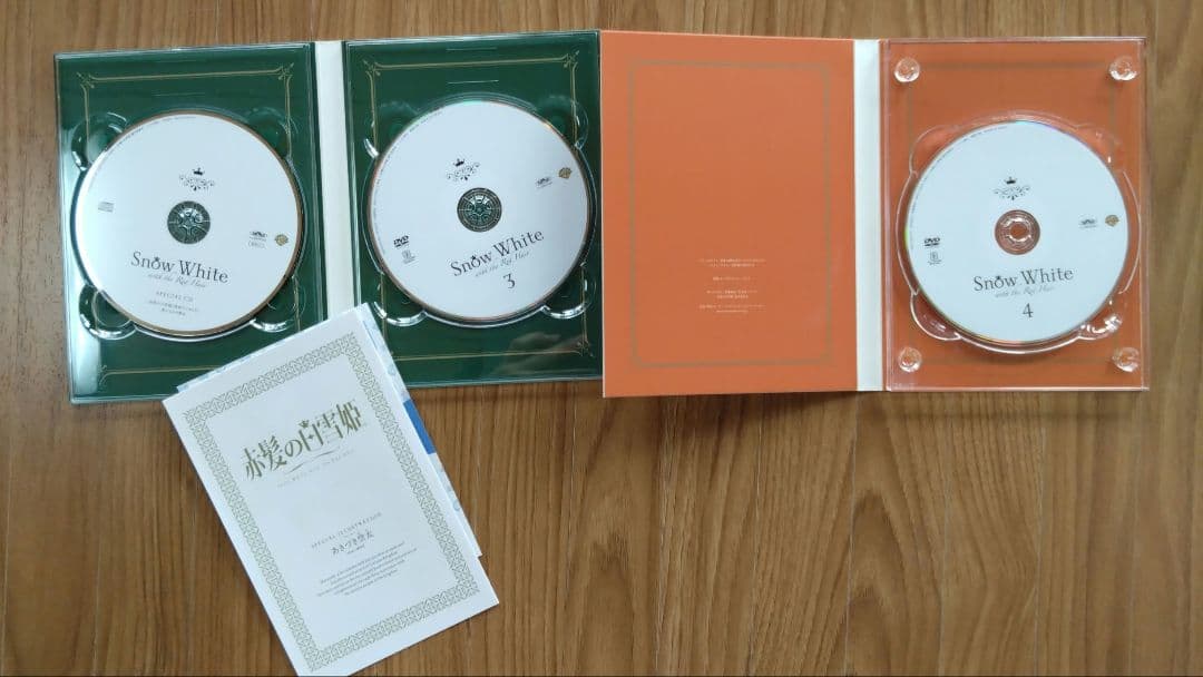  White 赤髪の白雪姫 DVD 1-6巻 初回生産限定版