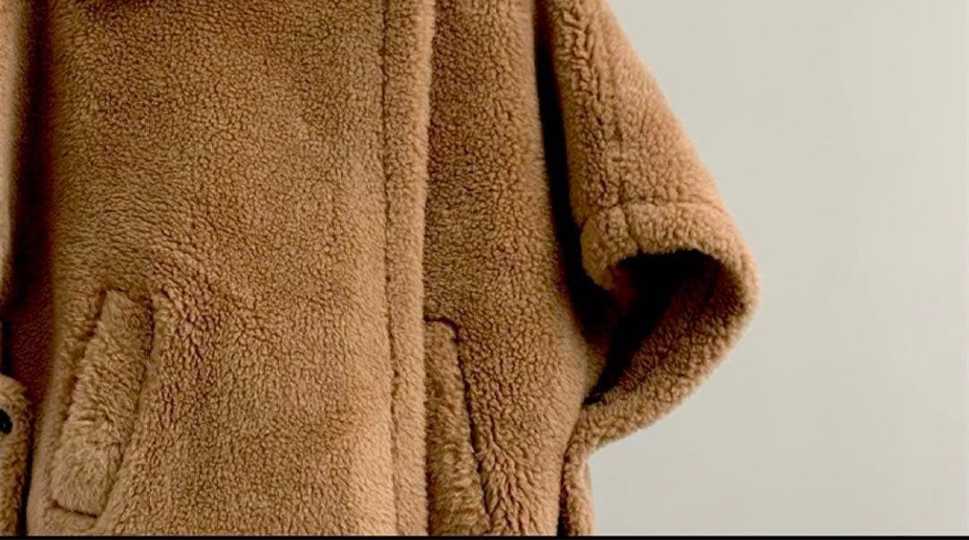 ☆新品タグ付き☆ テディコート　ポンチョ　ティディベア　Mサイズ