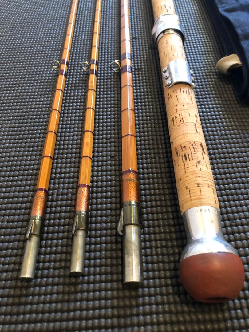 yoshi　ハーデイ・ワイ・１２‘６”＃７～ バンブーロッド