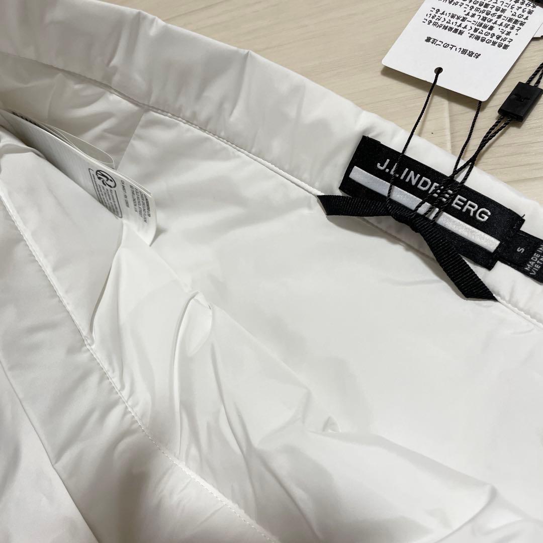 ラスト1点 J.LINDEBERG スカート キルティング ダウン ゴルフ