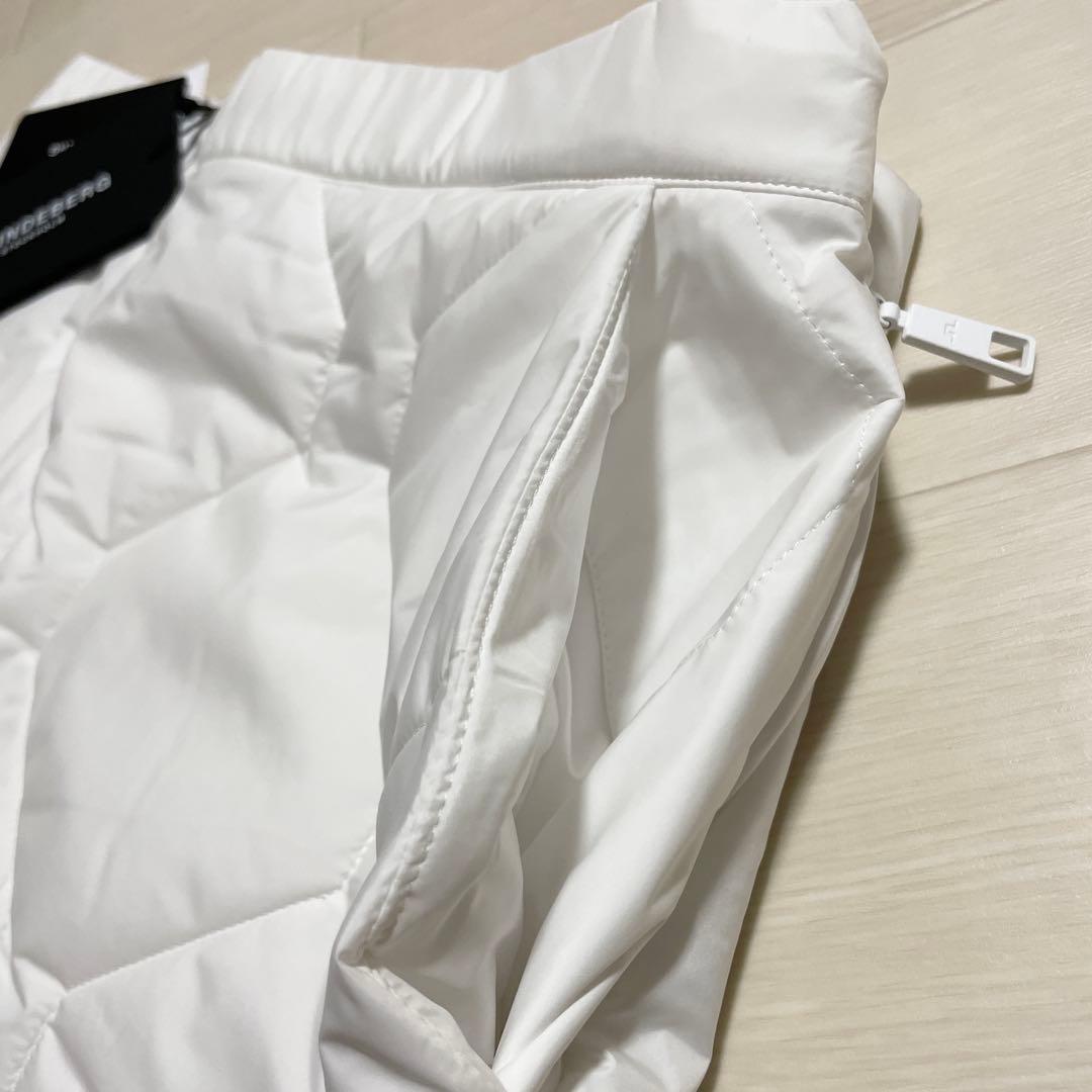 ラスト1点 J.LINDEBERG スカート キルティング ダウン ゴルフ