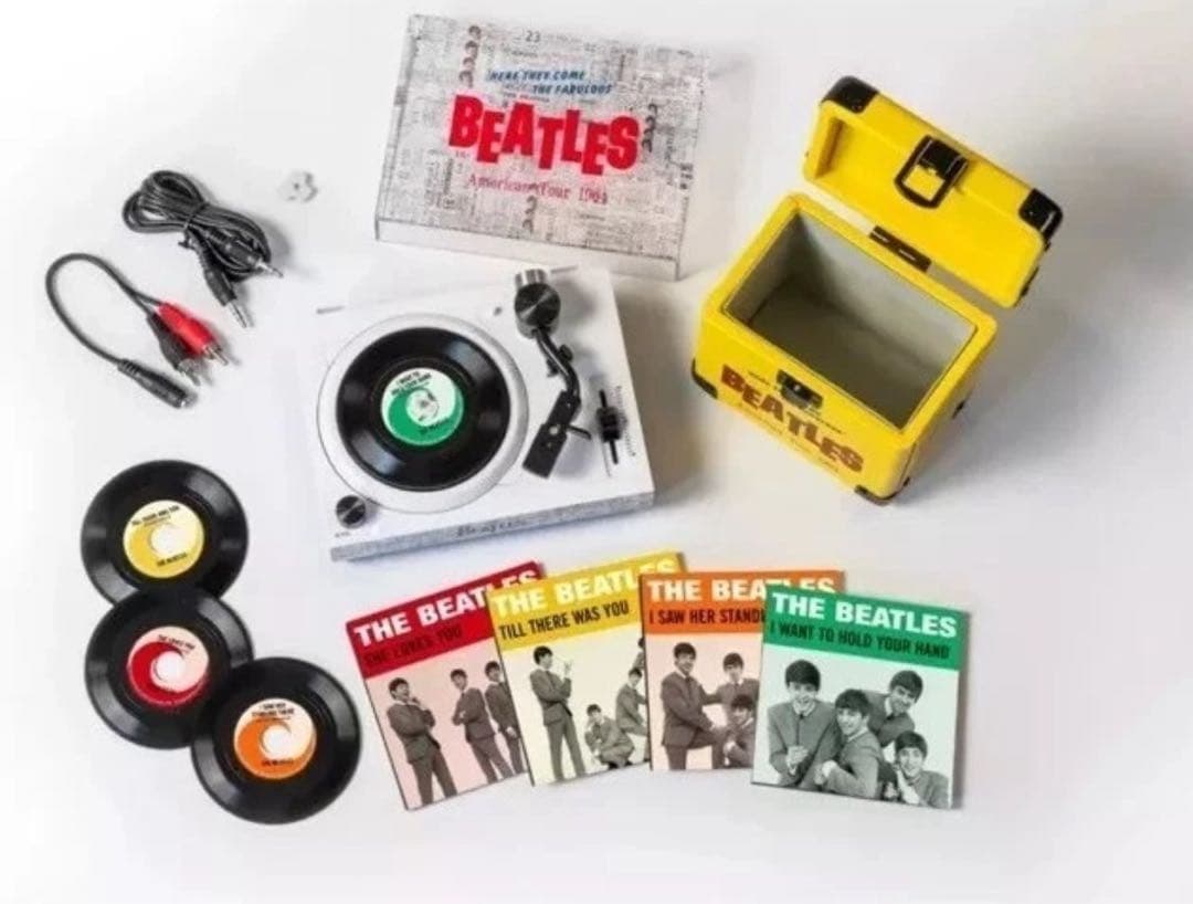 希少‼️The Beatles RSD2024 3インチ レコード ターンテーブル