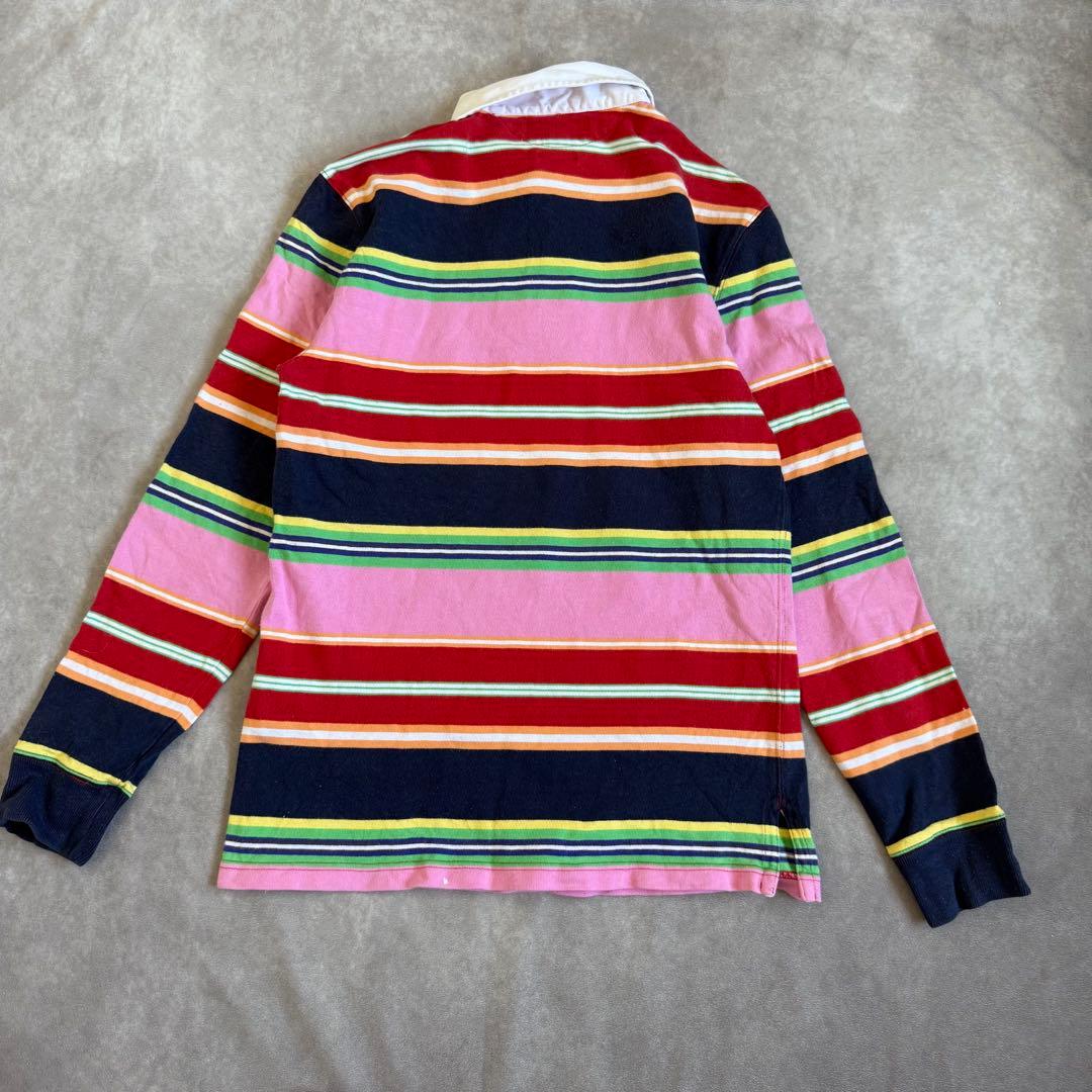 ポロバイラルフローレン ラガーTシャツ ボーダー S カラフル