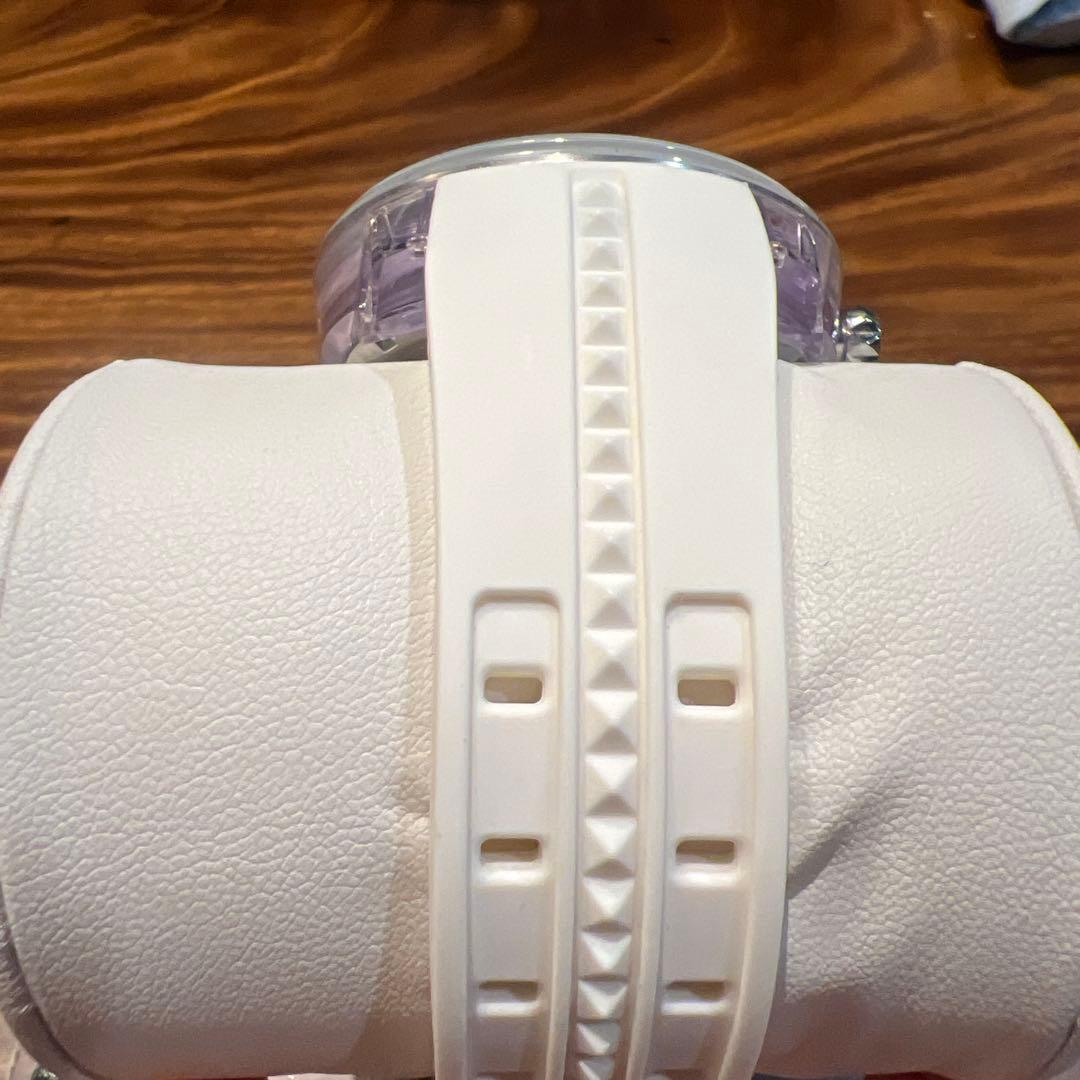 Tendence キングドーム ラバーベルト 時計 花 美品