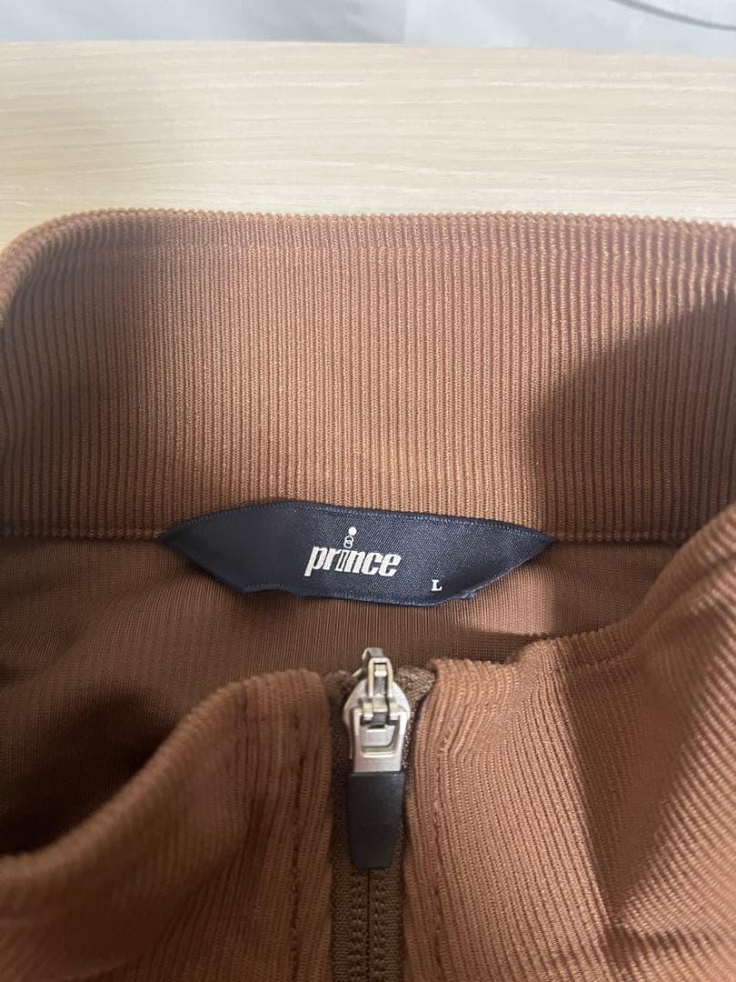 【美品】Prince テニスウェア 上下セット チョコ ジャケットL/スカートM