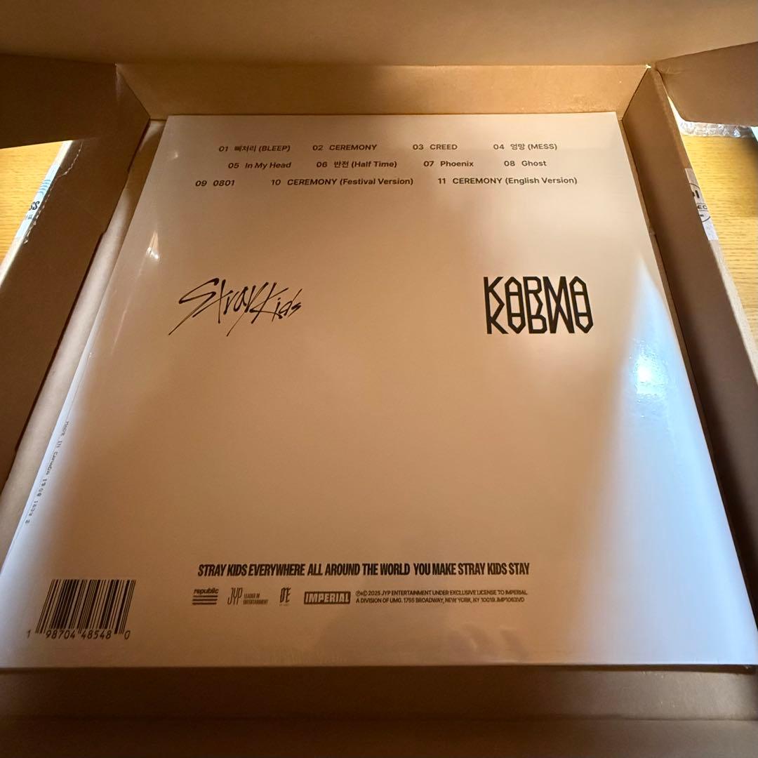 K-POP・アジア Stray Kids KARMA GRAPHITE VINYL