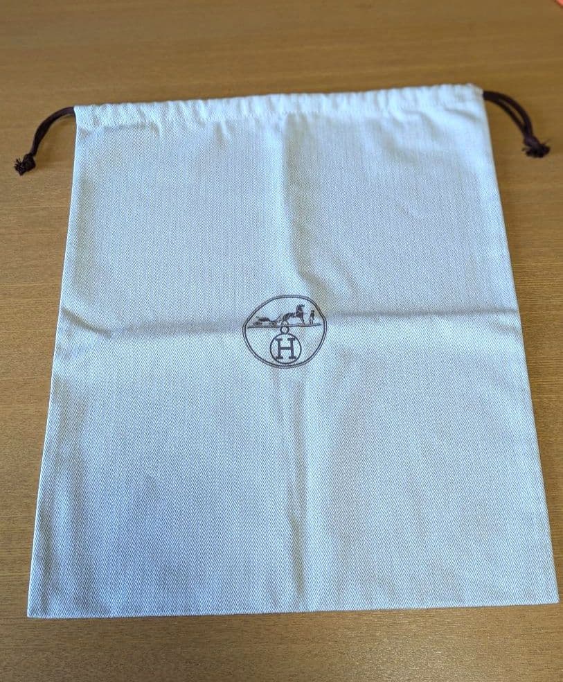 HERME【未使用】エルメス 保存袋 バーキン25 / ケリー25用 紐付き