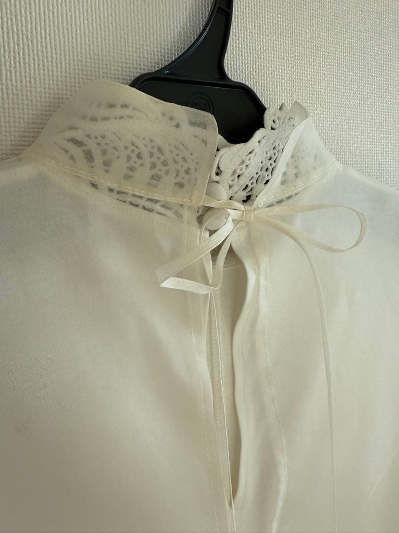 【クリーニング済】Mame Kurogouchi シルクベスト