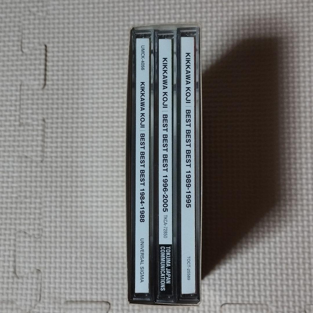 CD3枚セット 吉川晃司 ベストスリー BEST 収納BOX付き