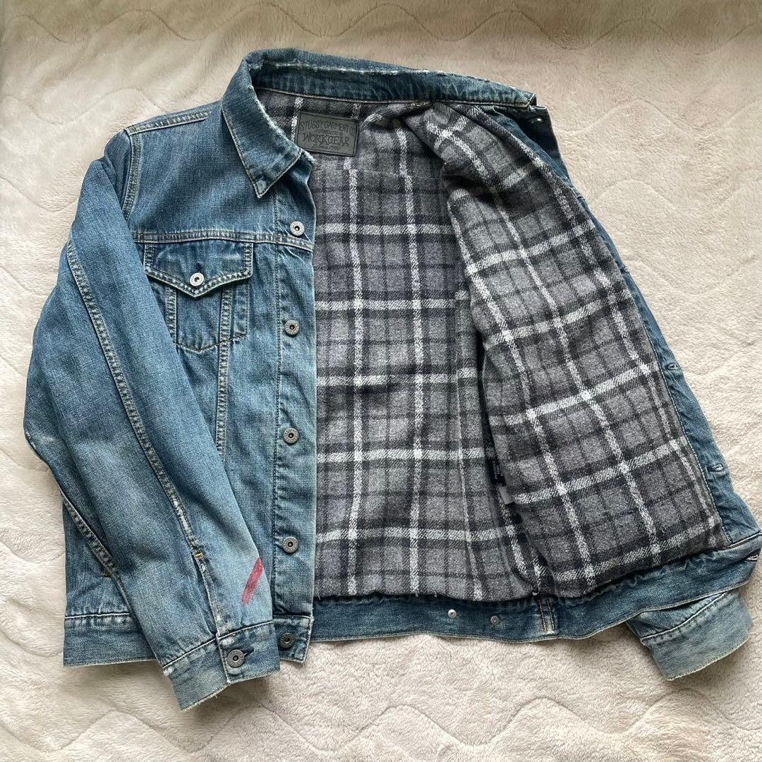 STUSSY WORKGEAR デニムジャケット