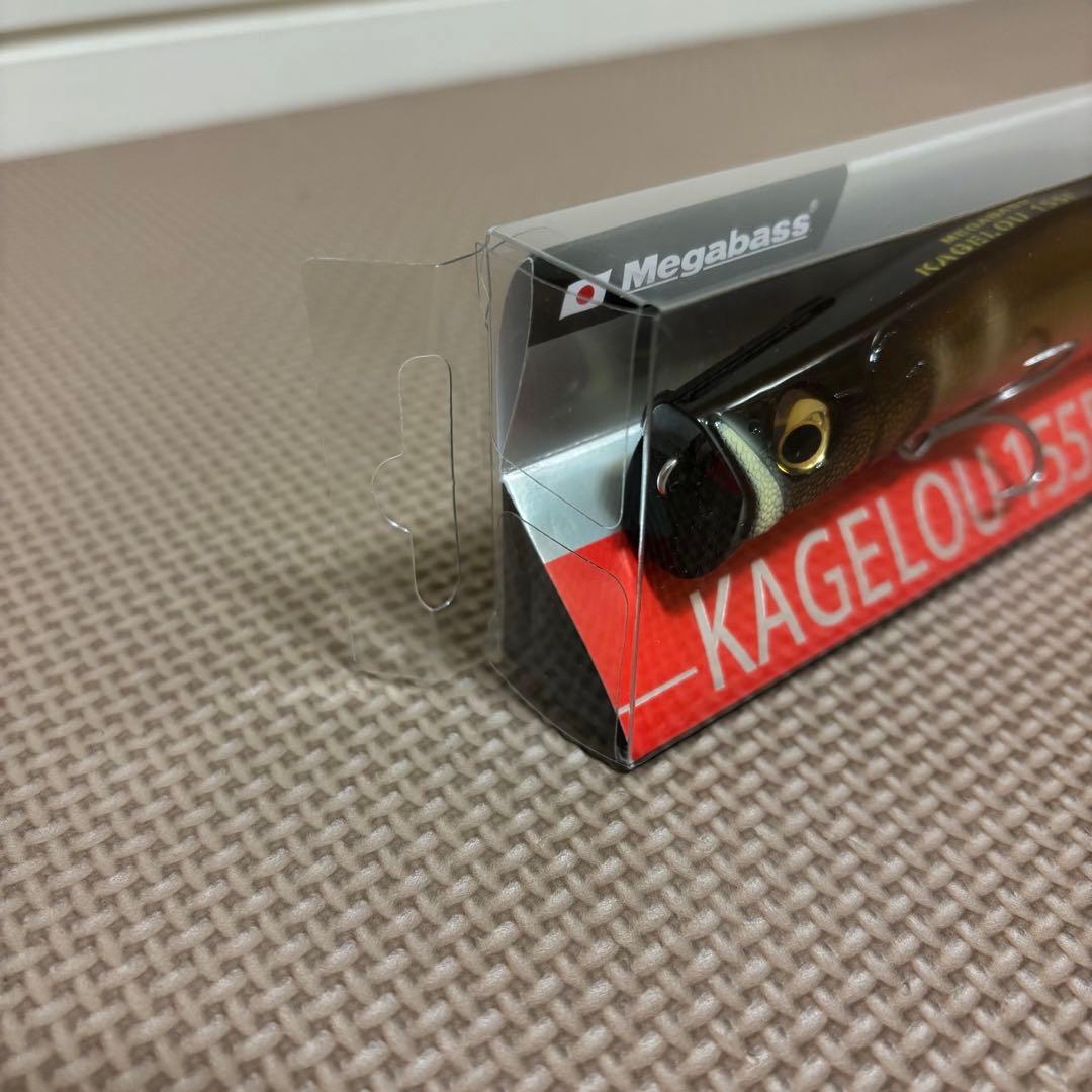 メガバス　カゲロウ155F 覇王（GLX）、和銀ステイン落ち鮎セット　未開封