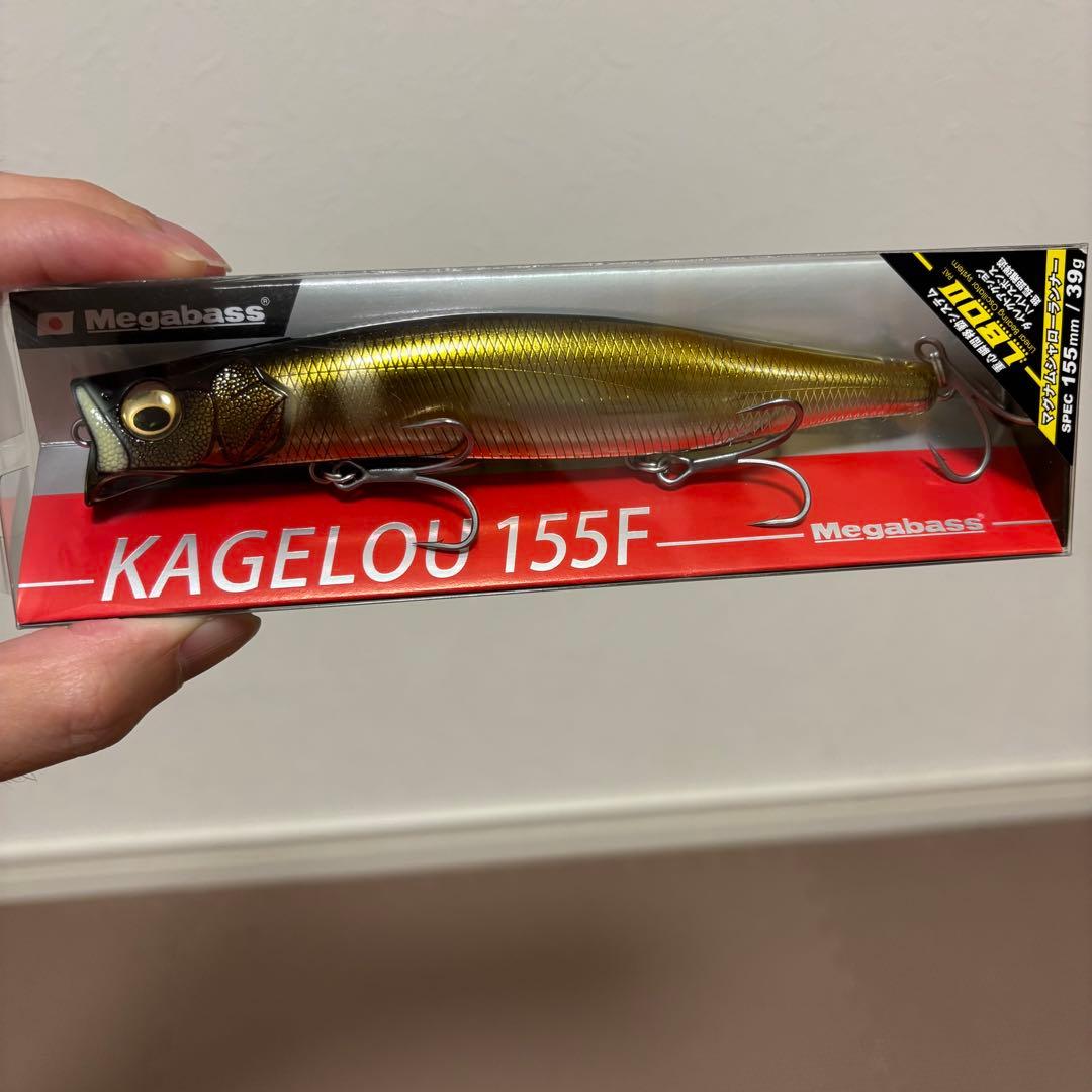 メガバス　カゲロウ155F 覇王（GLX）、和銀ステイン落ち鮎セット　未開封