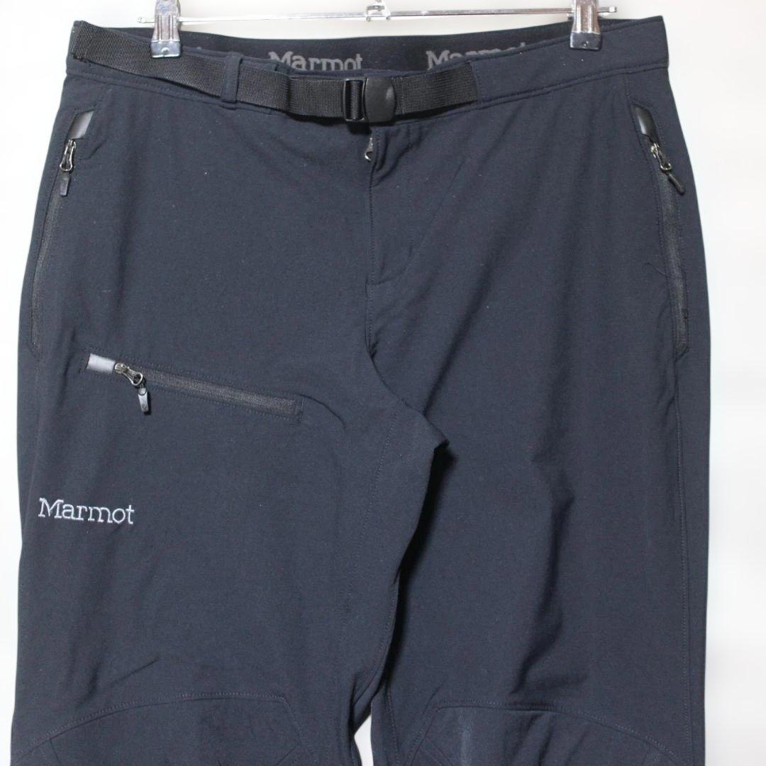 【極美品 珍品 高機能】ストレッチシェル【L】Marmot スノーボードパンツ