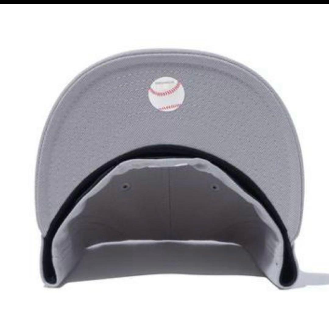 【未開封新品】ドジャース　キャップ　ニューエラ　Mサイズ　グレー×ホワイト　希少