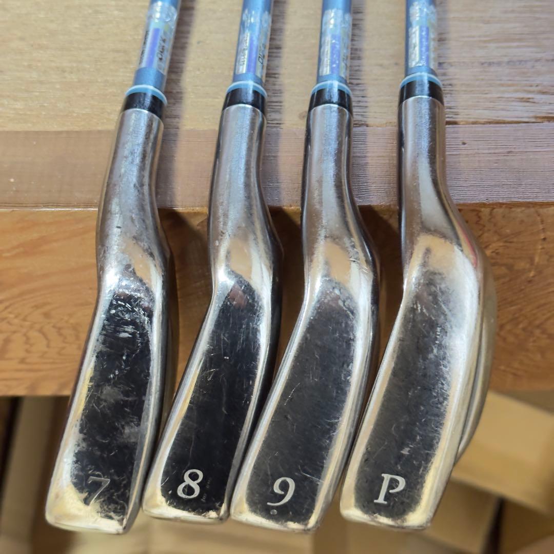 【希少 レディース R】ゼクシオ13 アイアン 4本セット XXIO13 ブルー