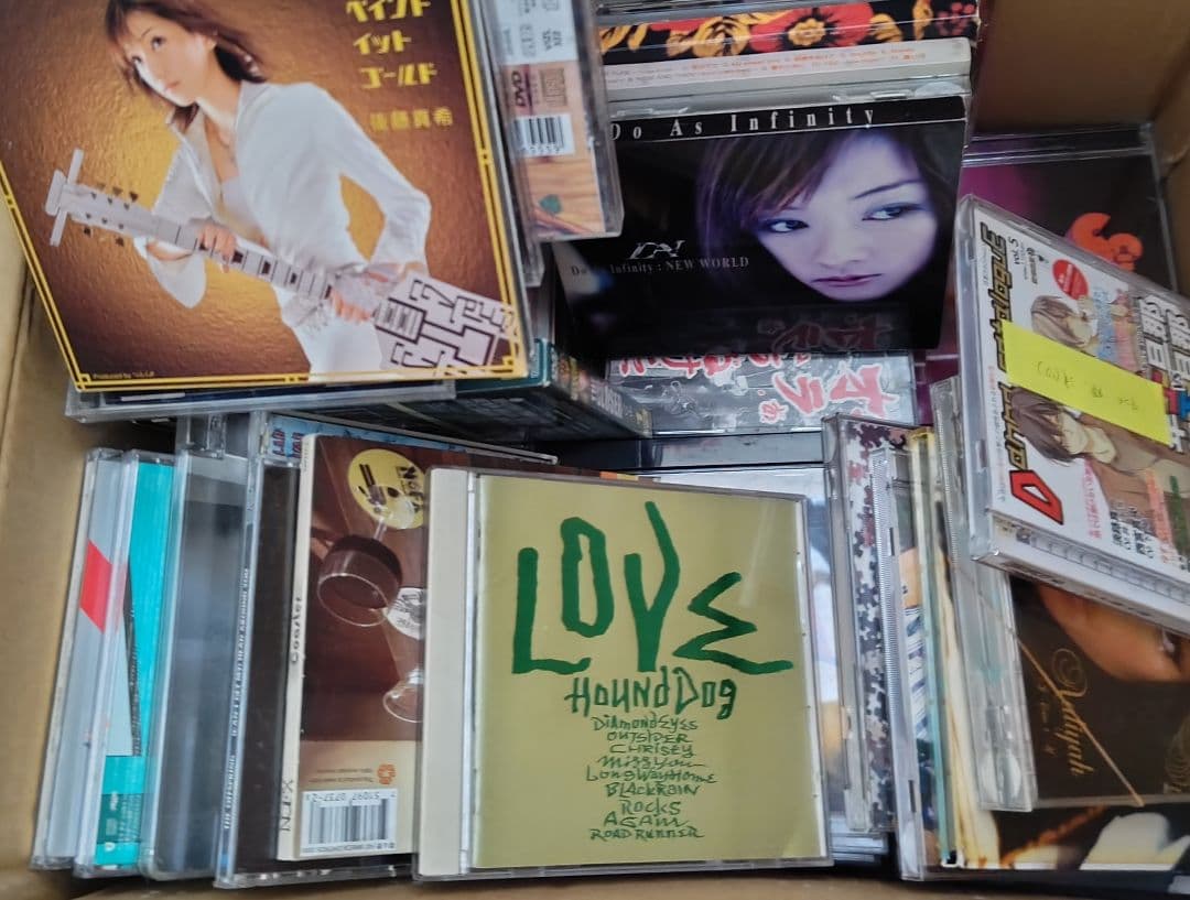 CD 約100枚 邦楽 洋楽 アイドル J-POP ＋DVD・Blu-ray