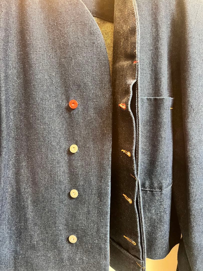 JACQUEMUS LA CASA ネイビー デニムジャケット