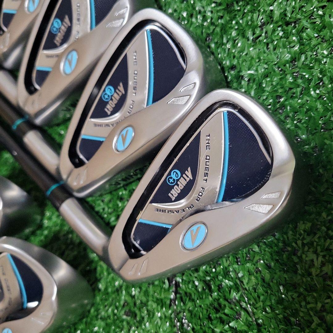 状態良好！HONMA ホンマ レディースアイアンセット アスポートe+ 7本