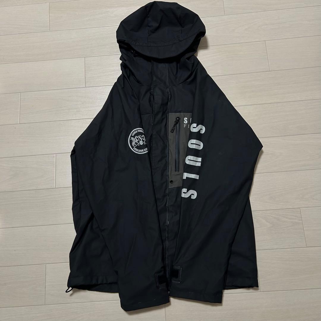 ソウルズ　PVC レインスーツ　上下　L