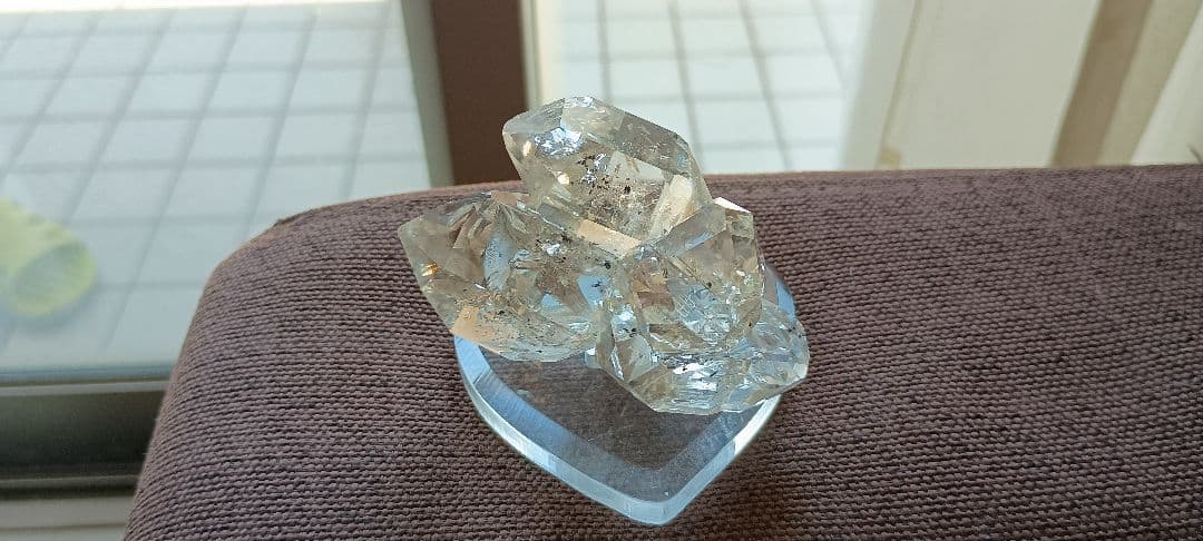 ハーキマーダイアモンド大粒クラスター