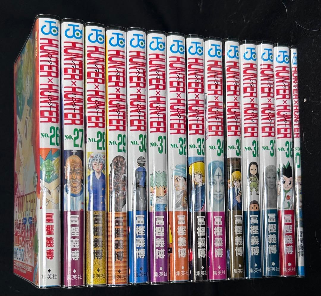 美品　全巻初版　帯・チラシ完備　HUNTER×HUNTER 全巻セット
