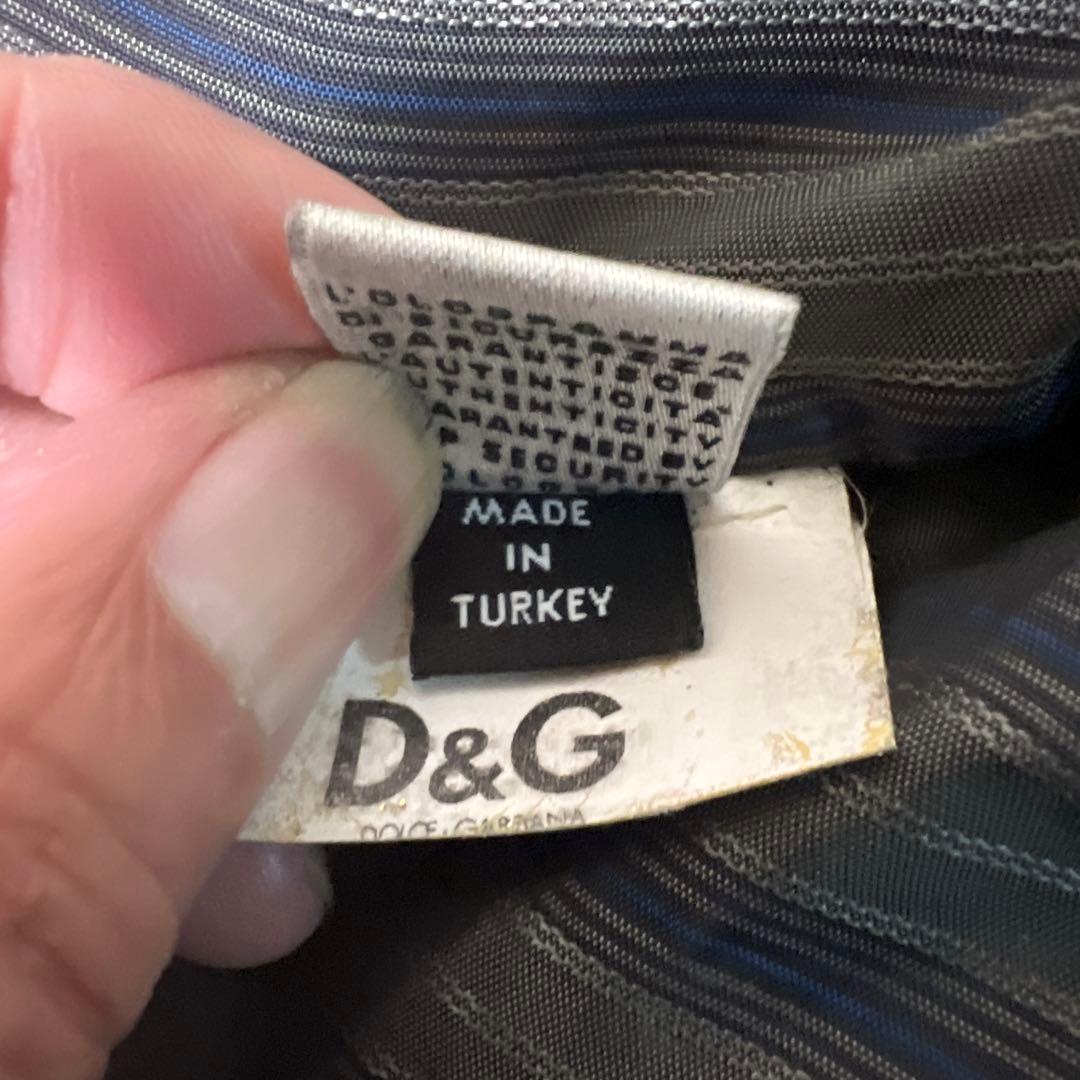 DOLCE & GABBANA ライダースジャケット サイズ46 デザイン変更