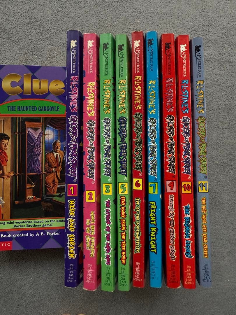 GHOSTS OF FEAR STREET R.L.STINEセット児童書 洋書