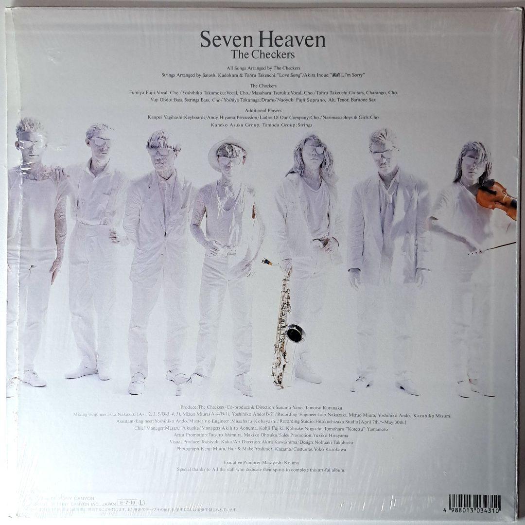 希少盤　チェッカーズ　Seven Heaven　シュリンク付き　レコード　LP
