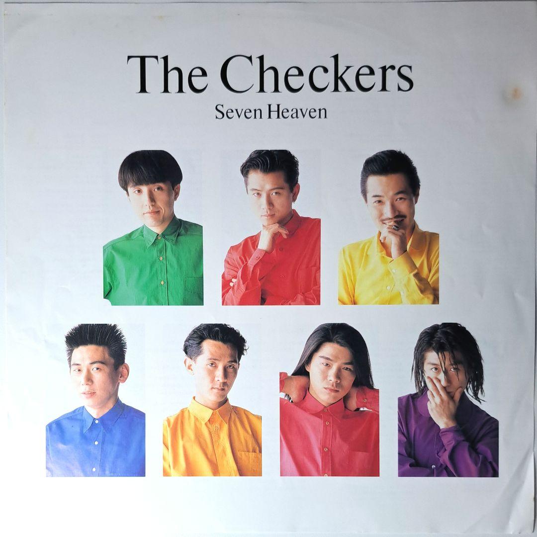 希少盤　チェッカーズ　Seven Heaven　シュリンク付き　レコード　LP