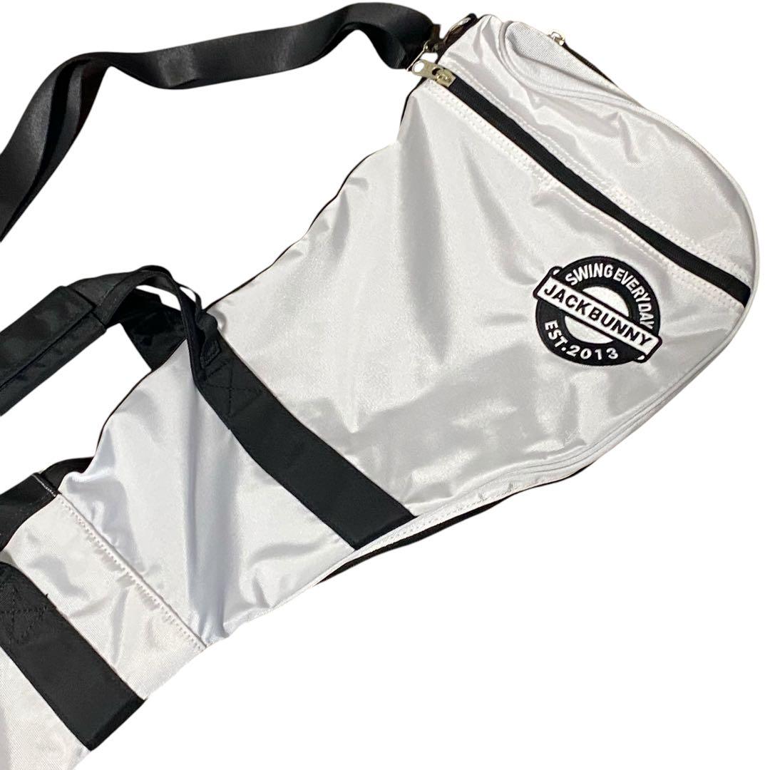 極美品　ジャックバニー　Jack Bunny クラブケース　ゴルフ　ホワイト　白