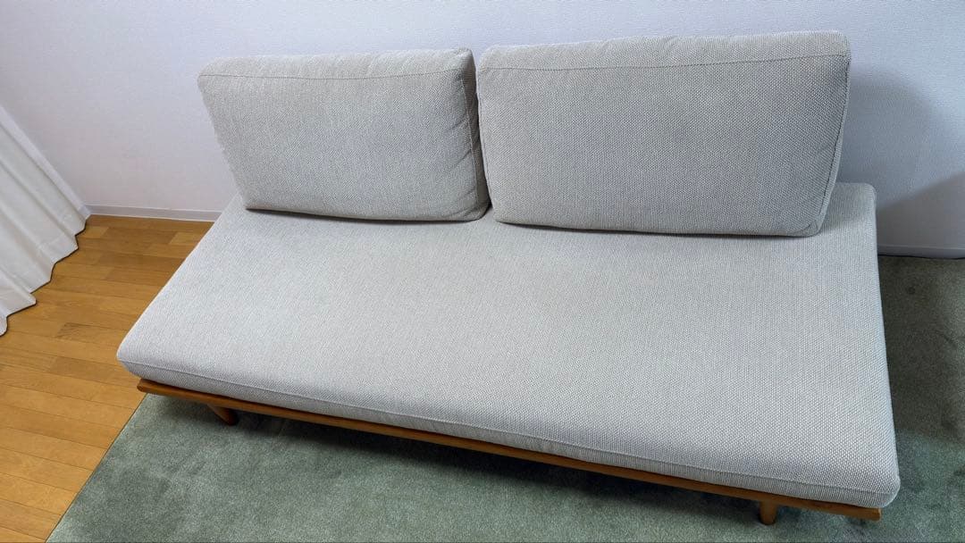 unico ZIZZI　ジッジ　カバーリングソファベッド　D870　ベージュ