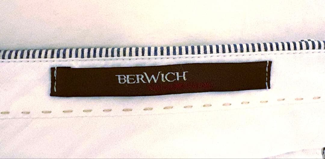 洒脱 定価3.4万 ベルウィッチ SAKE 2p テーパードパンツ 48