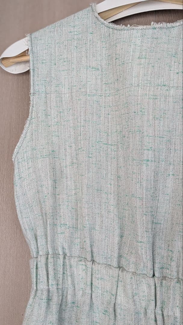 RonHerman×ebure別注♡ツイードワンピース36♡lightGreen