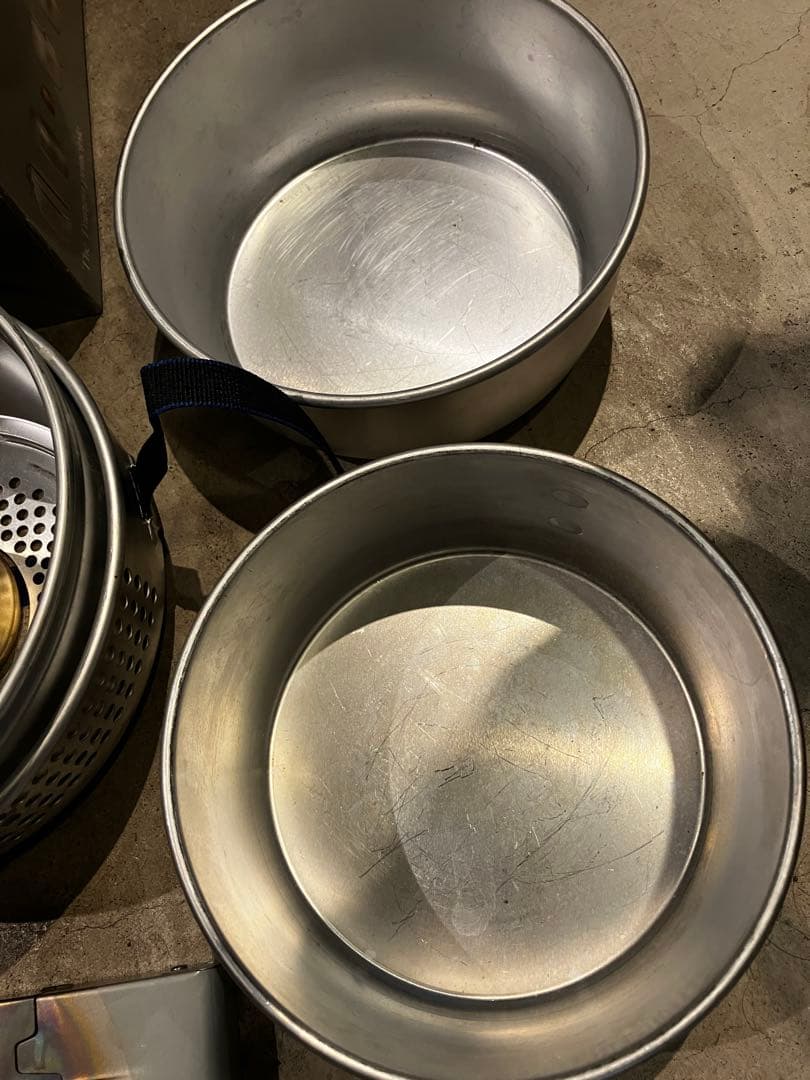 トランギア　ストームクッカーL（アルスト欠品）＋ラージメスティン＋エスビットM