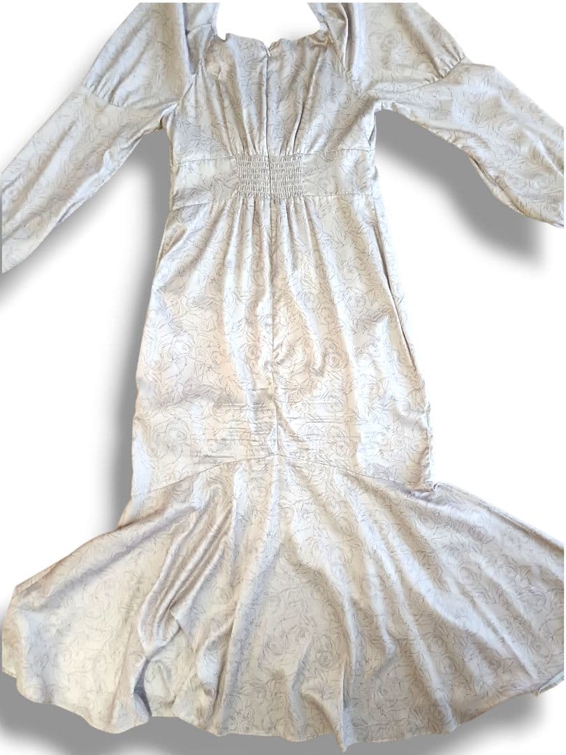 Her lip to　Rosa Ruched Satin Dress　ワンピース