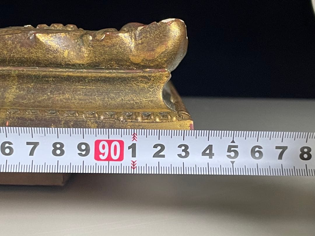 洋画家　山田栄二　油彩　F20号　花と都会　額装　重厚なマチエールの傑作