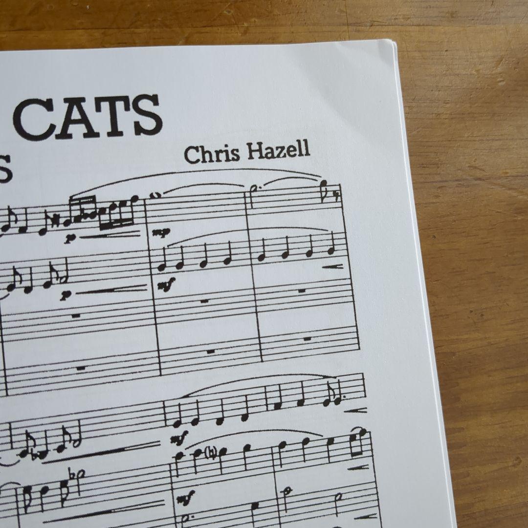 クリス・ヘイゼル／３匹の猫（金管10重奏）／Three Brass Cats