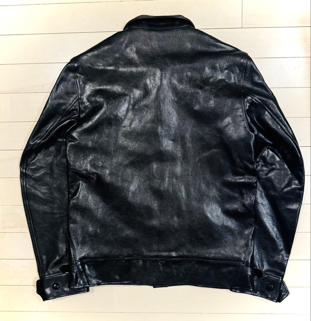【未使用】 WESTRIDE WATSONVILLE レザージャケット BLK