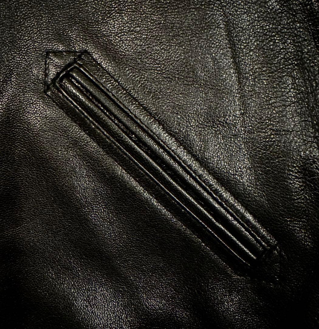 【未使用】 WESTRIDE WATSONVILLE レザージャケット BLK