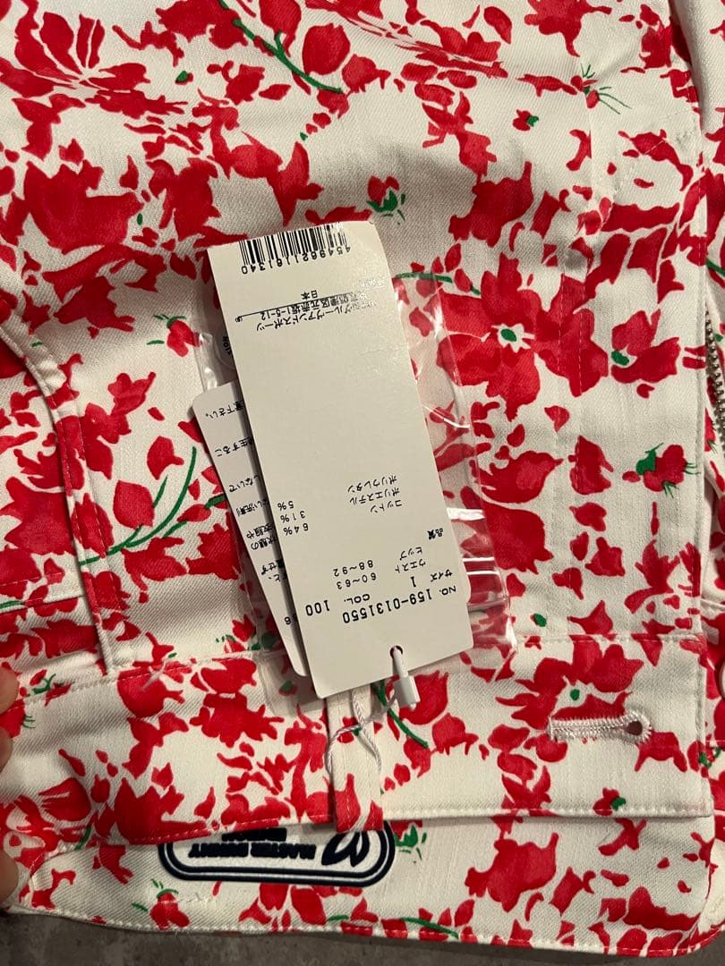 新品未使用タグ付き　MASTER BUNNY EDITION 花柄パンツ