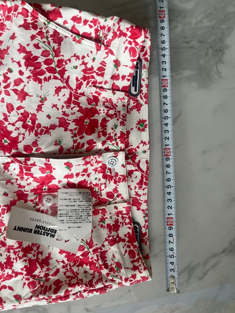 新品未使用タグ付き　MASTER BUNNY EDITION 花柄パンツ