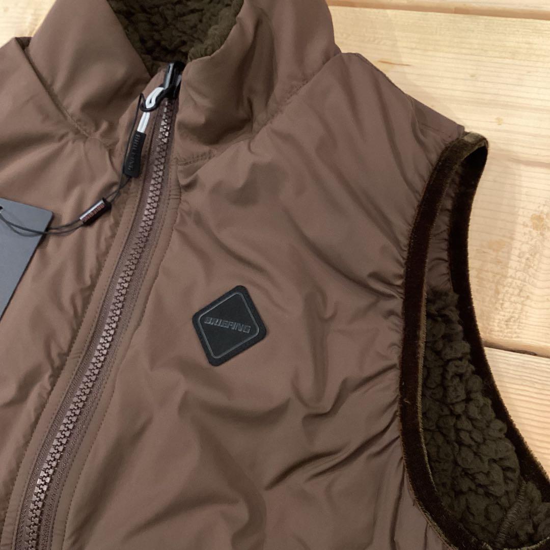BRIEFING 新品　BOA QUILTED REVERSIBLE VEST