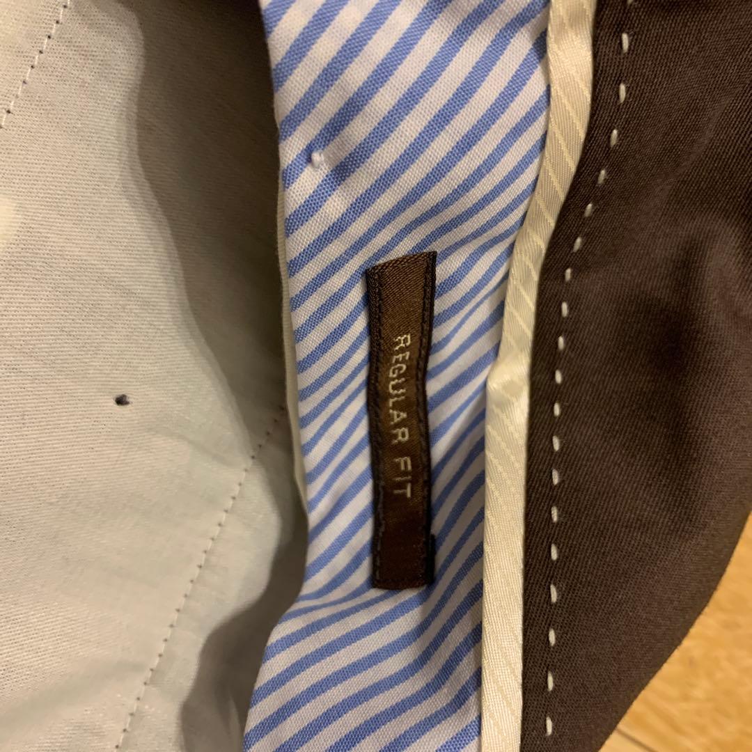 最終価格【新品未使用】gotairiku グレー 起毛素材スラックス W80