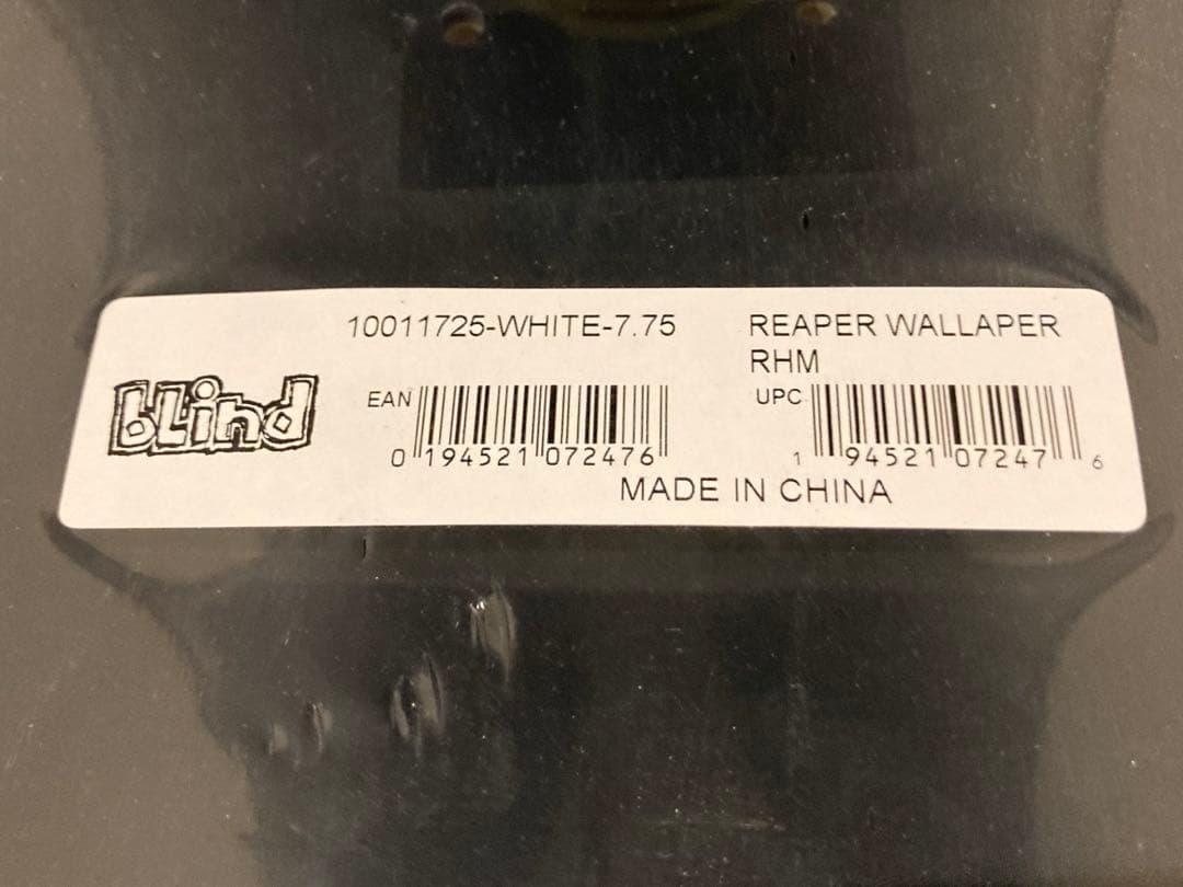 【未使用/新品】blind skateboard 7.75 スケボー　デッキ