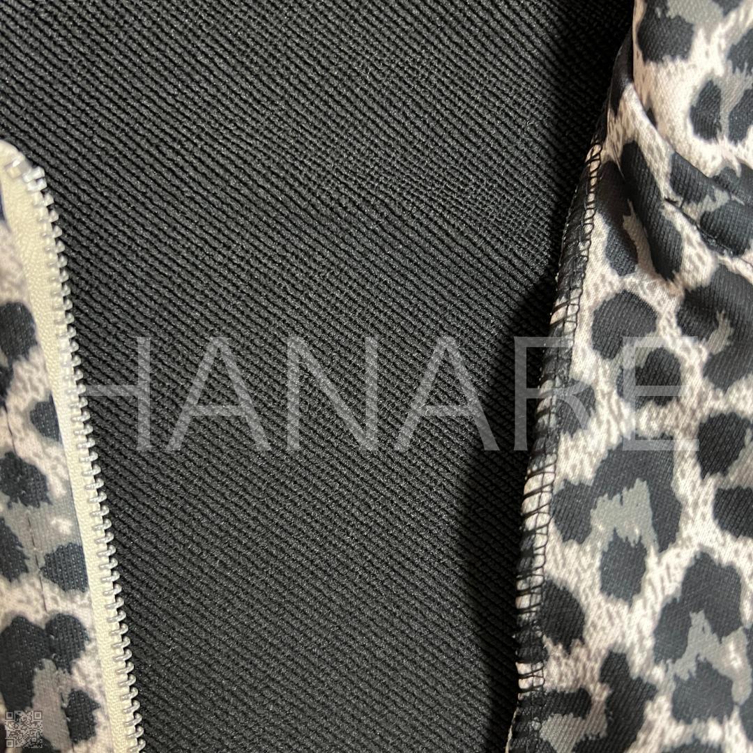 レオパード ヒョウ柄 十字架 クロス パーカー ジップパーカー y2k グランジ