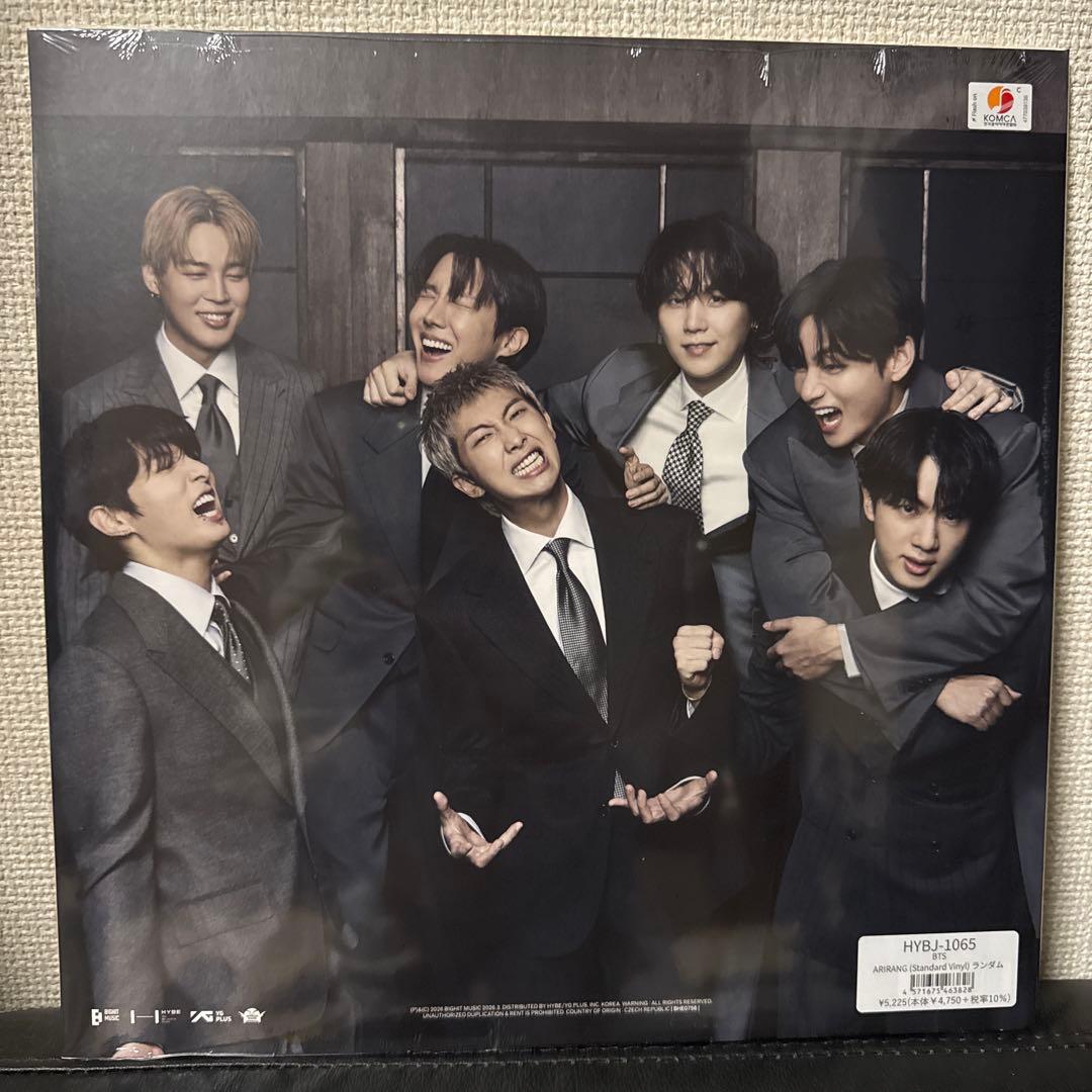 BTS ARIRANG LP Deluxe Vinyl V + おまけ