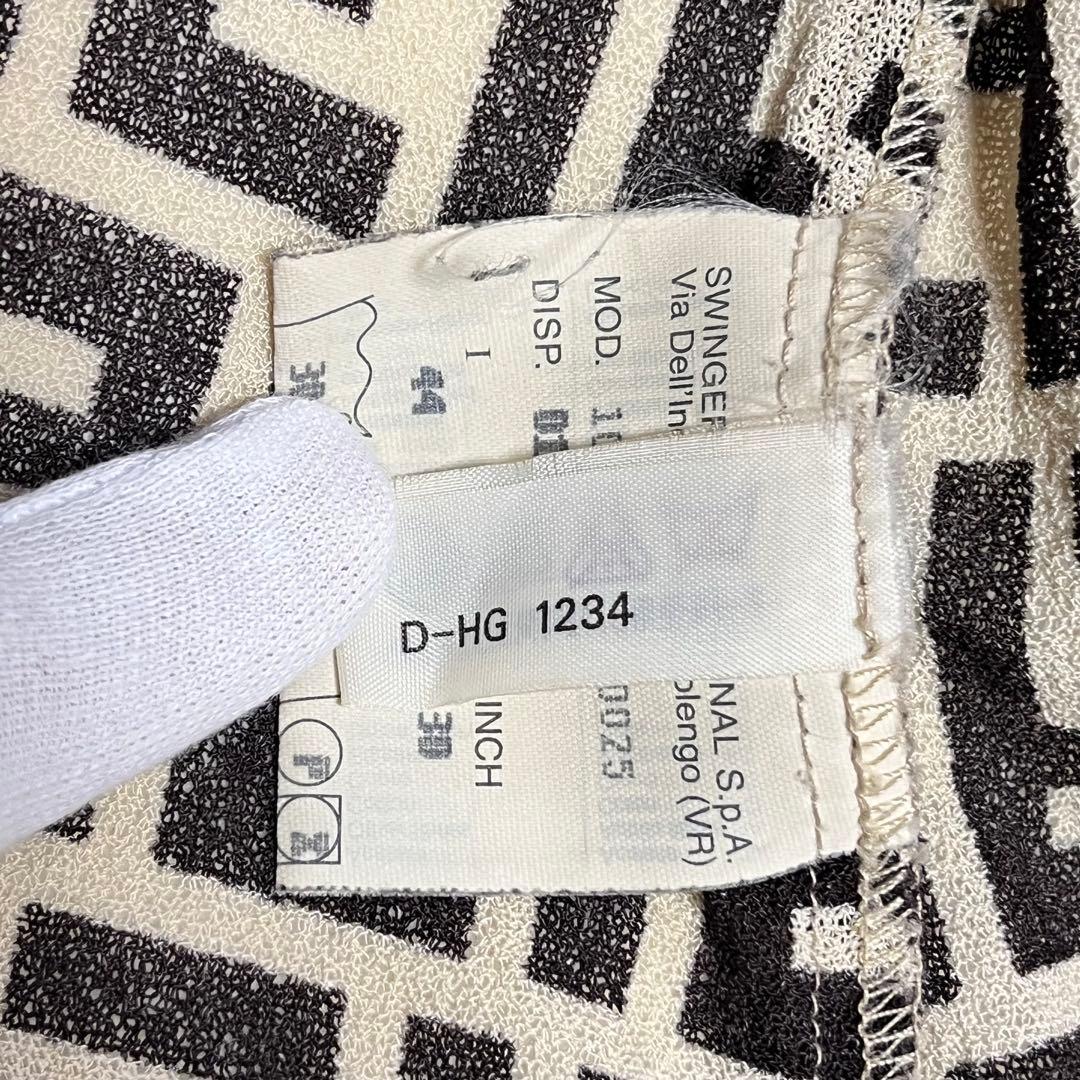 モンブラン✨FENDI フェンディ　薄手長袖シャツ　ズッカ柄　レディース