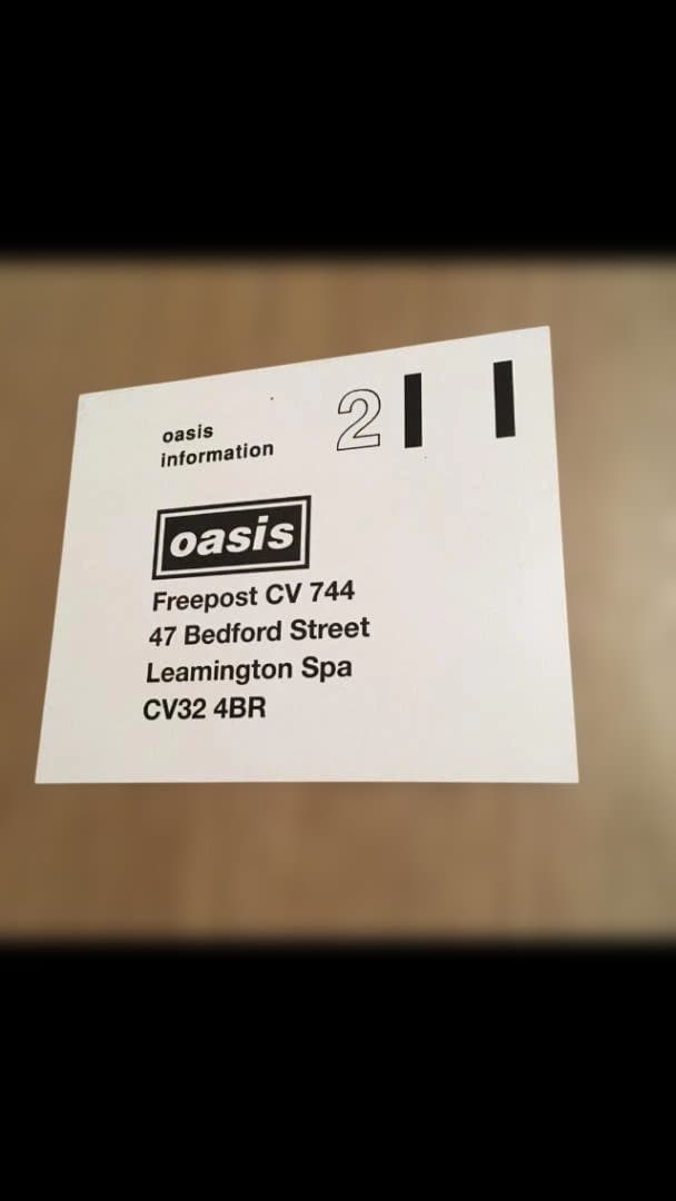 【超貴重】Oasis 『Live Forever』7inch レコード